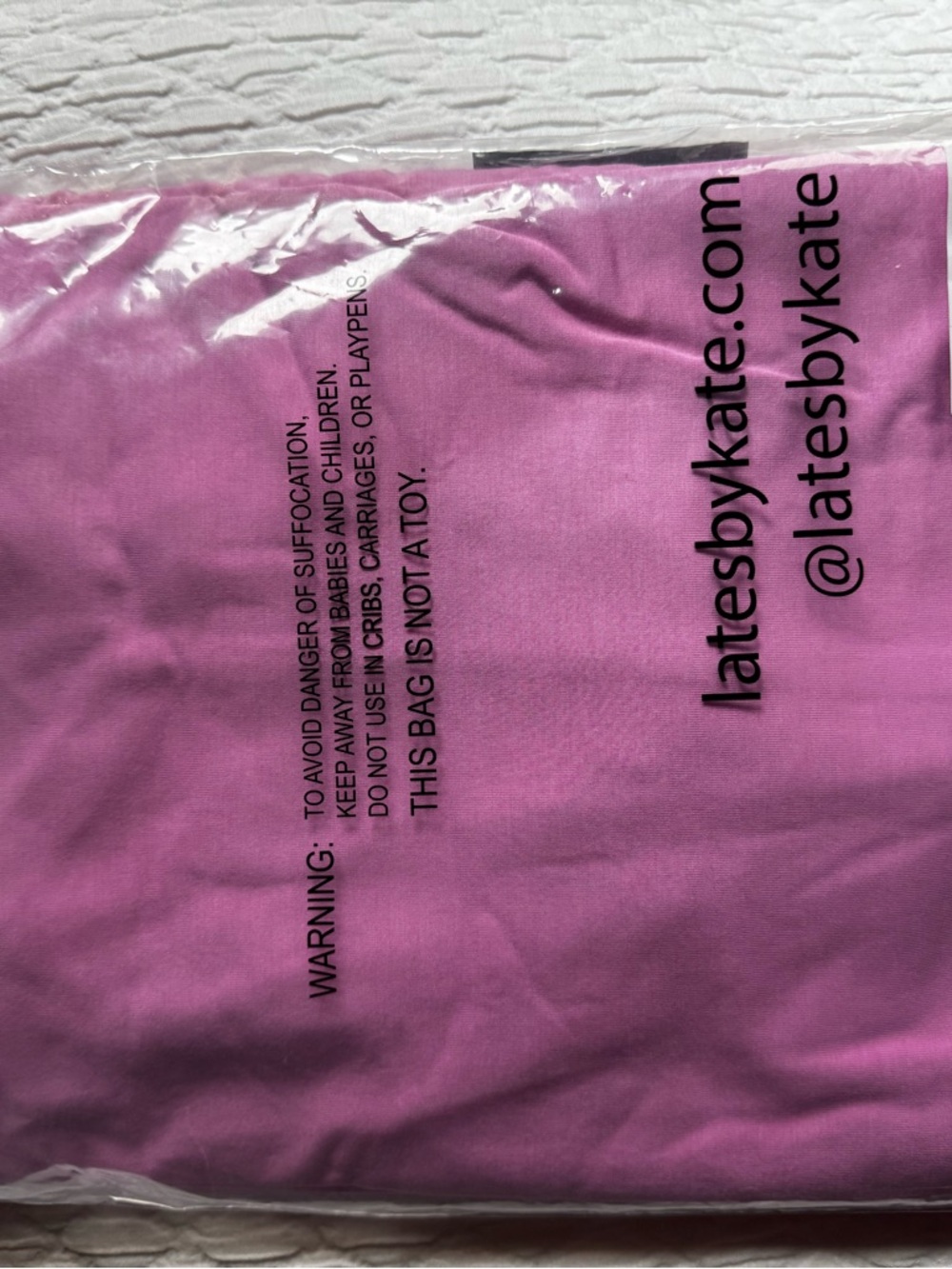 NIB Lates by Kate Jam Short Sleeve Top & Jogger Size Medium in Wild Orchid - Picture 4 of 4